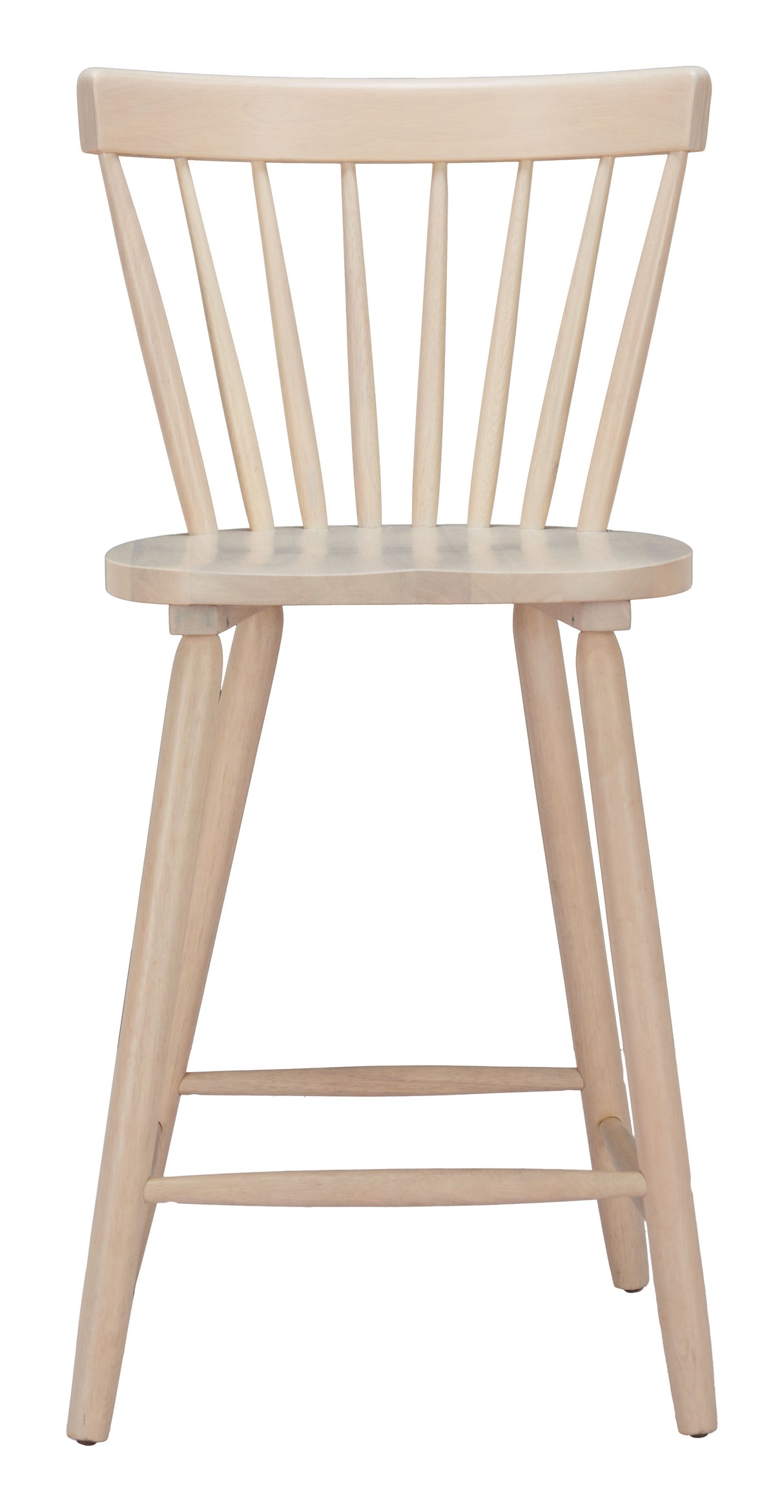 Tyce Natural Counter Stool (Set of 2) by Zuomod at Eve Furniture
