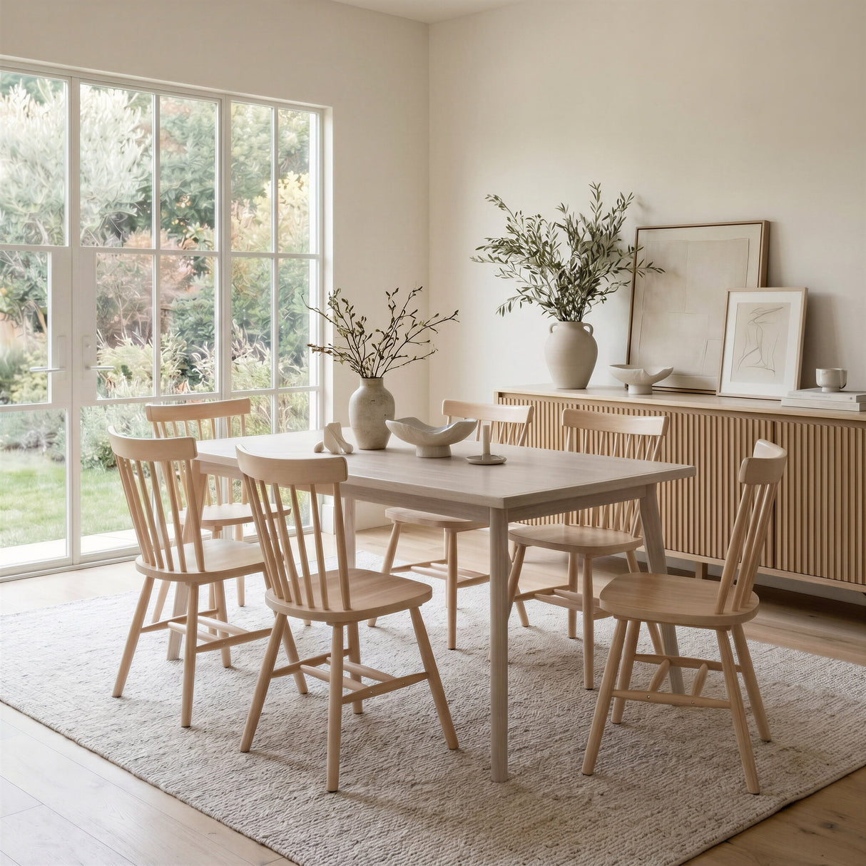 Tyce Natural Dining Chair (Set of 2) by Zuomod at Eve Furniture