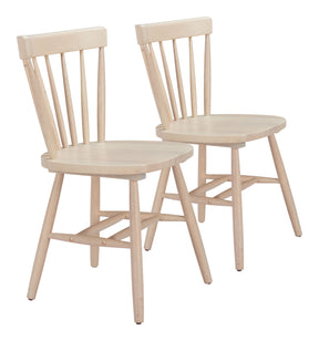 Tyce Natural Dining Chair (Set of 2) by Zuomod at Eve Furniture