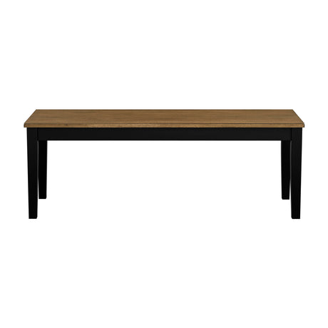 Tyler Black/Brown 65" Dining Room Set by Homelegance at Eve Furniture