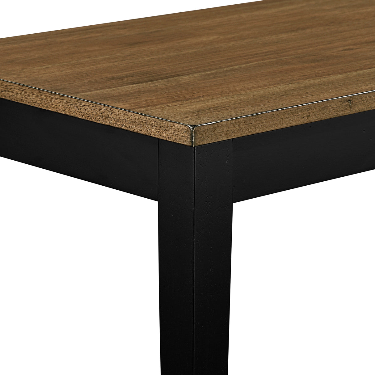 Tyler Black/Brown 65" Dining Room Set by Homelegance at Eve Furniture