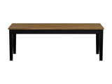 Tyler Brown/Black Bench by Homelegance at Eve Furniture