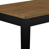 Tyler Brown/Black Bench by Homelegance at Eve Furniture