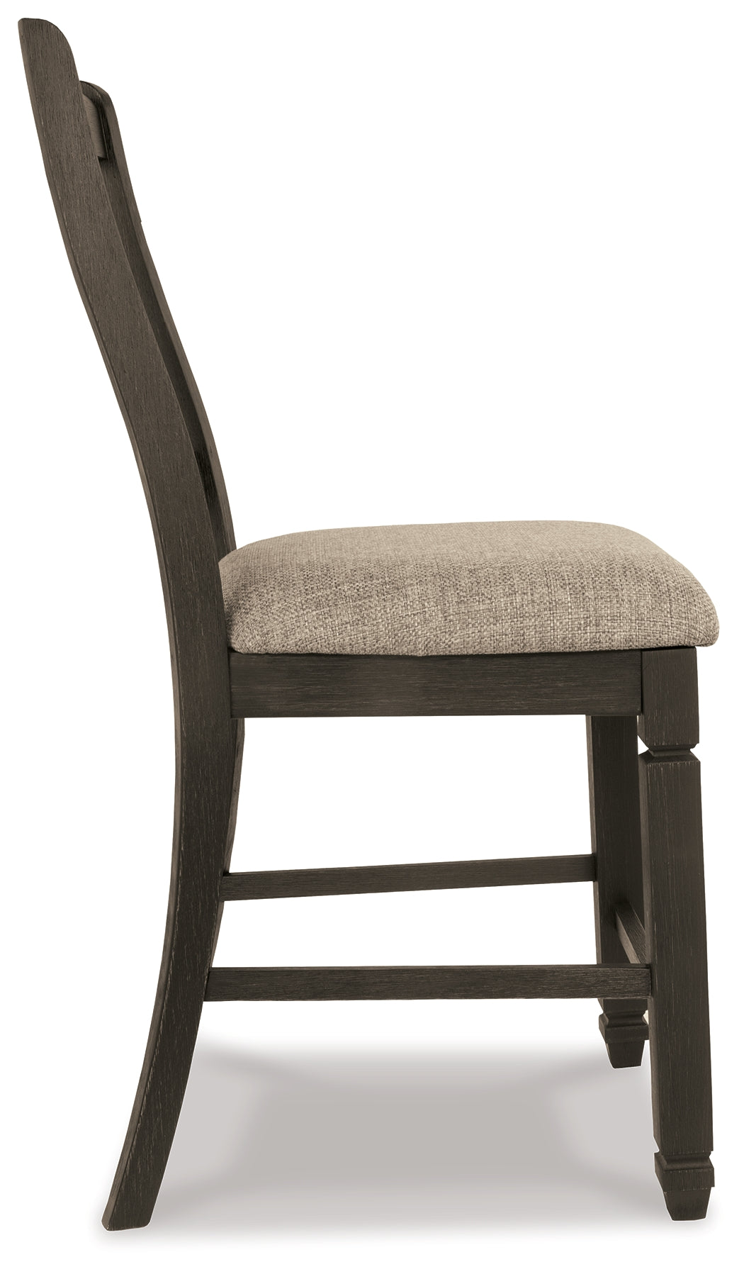 Tyler Creek Black/Gray Counter Height Dining Table with 4 Barstools by Ashley at Eve Furniture