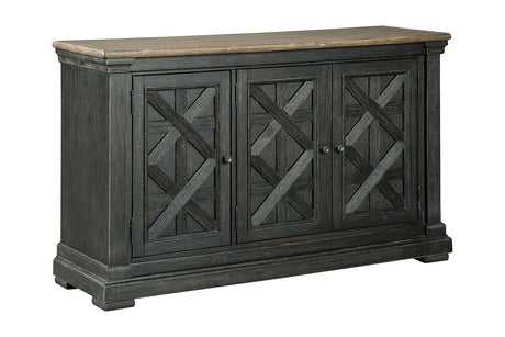Tyler Creek Black/Gray Dining Server by Ashley at Eve Furniture
