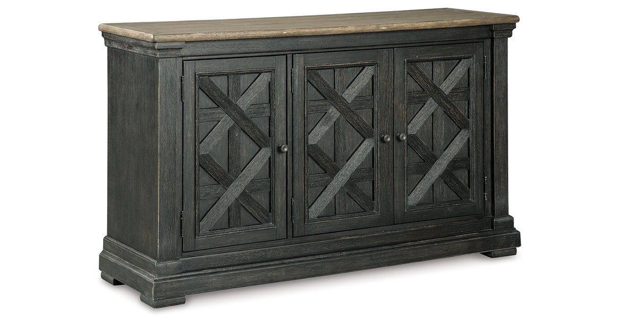 Tyler Creek Black/Gray Dining Server by Ashley at Eve Furniture