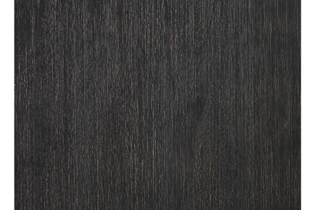 Tyler Creek Black/Gray Dining Table by Ashley at Eve Furniture