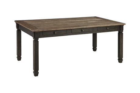 Tyler Creek Black/Gray Dining Table by Ashley at Eve Furniture