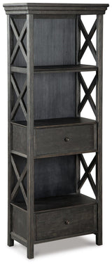 Tyler Creek Black/Gray Display Cabinet by Ashley at Eve Furniture