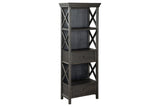 Tyler Creek Black/Gray Display Cabinet by Ashley at Eve Furniture