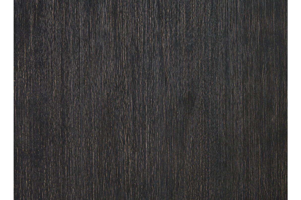Tyler Creek Black/Gray Display Cabinet by Ashley at Eve Furniture