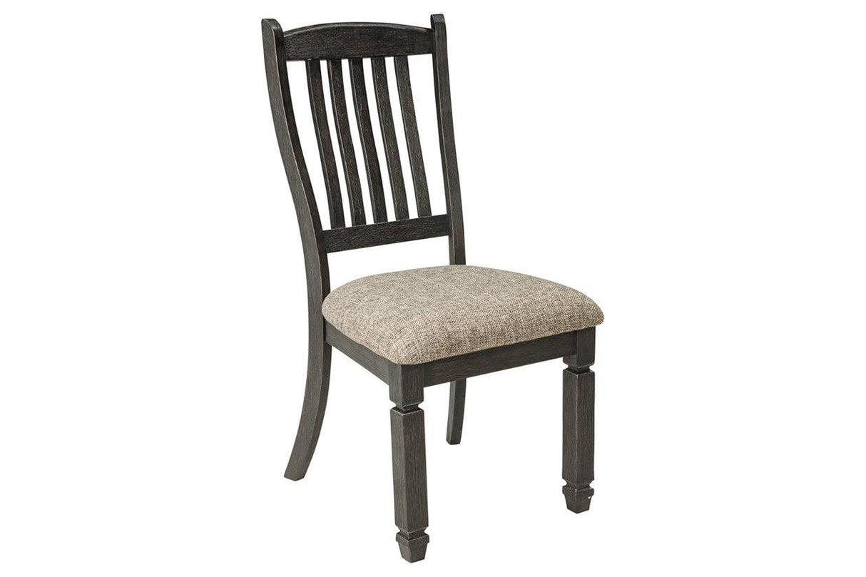 Tyler Creek Black/Grayish Brown Dining Chair, Set of 2 by Ashley at Eve Furniture