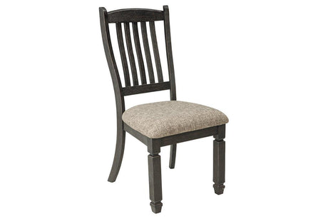 Tyler Creek Black/Grayish Brown Dining Chair, Set of 2 by Ashley at Eve Furniture