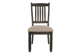 Tyler Creek Black/Grayish Brown Dining Chair, Set of 2 by Ashley at Eve Furniture