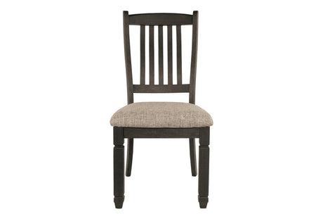 Tyler Creek Black/Grayish Brown Dining Chair, Set of 2 by Ashley at Eve Furniture