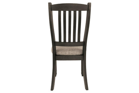 Tyler Creek Black/Grayish Brown Dining Chair, Set of 2 by Ashley at Eve Furniture