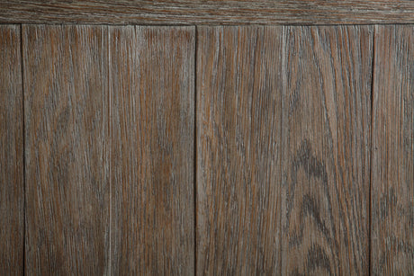 Tyler Creek Grayish Brown/Black Sofa/Console Table by Ashley at Eve Furniture