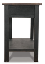 Tyler Creek Grayish Brown/Black Sofa/Console Table by ASHLEY FURNITURE at Eve Furniture