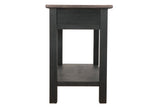 Tyler Creek Grayish Brown/Black Sofa/Console Table by ASHLEY FURNITURE at Eve Furniture