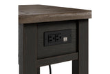 Tyler Creek Two-tone Chairside End Table by Ashley at Eve Furniture