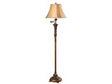 Tyler Gold Floor Lamp by Crestview at Eve Furniture