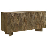 Tyler Mango Brown 3-door Dining Sideboard Server by Coaster at Eve Furniture