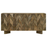 Tyler Mango Brown 3-door Dining Sideboard Server by Coaster at Eve Furniture