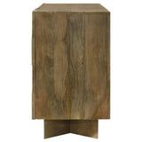 Tyler Mango Brown 3-door Dining Sideboard Server by Coaster at Eve Furniture