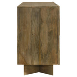 Tyler Mango Brown 3-door Dining Sideboard Server by Coaster at Eve Furniture