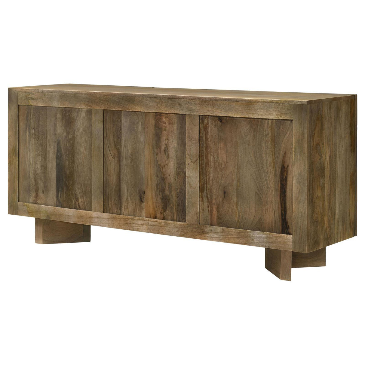 Tyler Mango Brown 3-door Dining Sideboard Server by Coaster at Eve Furniture