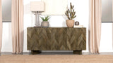 Tyler Mango Brown 3-door Dining Sideboard Server by Coaster at Eve Furniture