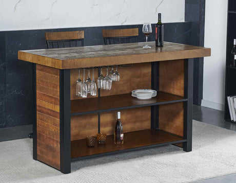 Tyler 3-Piece 38-inch Counter Bar Set by Steve Silver at Eve Furniture