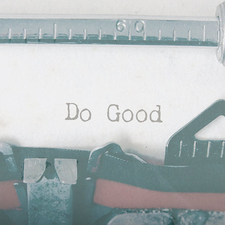 Typewriter Notes Good by Mercana Studio Hand Embellished Textured Framed Photo Art Print Matted unde by Mercana at Eve Furniture