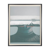 Typewriter Notes Good by Mercana Studio Hand Embellished Textured Framed Photo Art Print Matted unde by Mercana at Eve Furniture