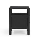 Tyra 22" Black Ash Nightstand by TOV Furniture at Eve Furniture