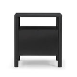 Tyra 22" Black Ash Nightstand by TOV Furniture at Eve Furniture