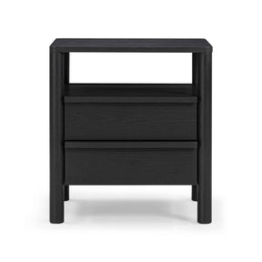 Tyra 22" Black Ash Nightstand by TOV Furniture at Eve Furniture