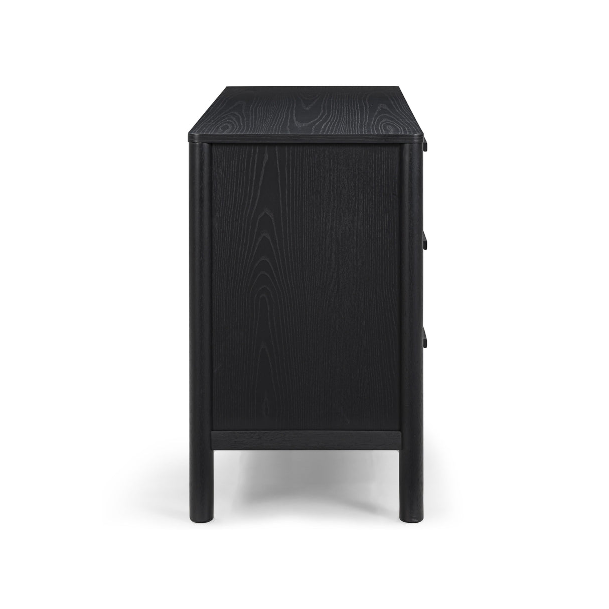 Tyra 62" Black Ash 6-Drawer Dresser by TOV Furniture at Eve Furniture