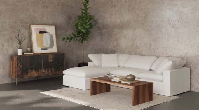 Tyrell Coffee Table Natural Stain by Moe's Home at Eve Furniture