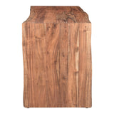 Tyrell Desk Natural Stain by Moe's Home at Eve Furniture