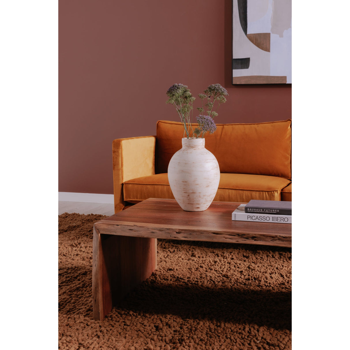 Tyrell Natural Stain Coffee Table by Moe's Home at Eve Furniture