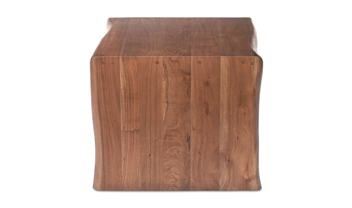 Tyrell Side Table Natural Brown by Moe's Home at Eve Furniture