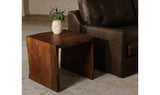 Tyrell Side Table Natural Brown by Moe's Home at Eve Furniture