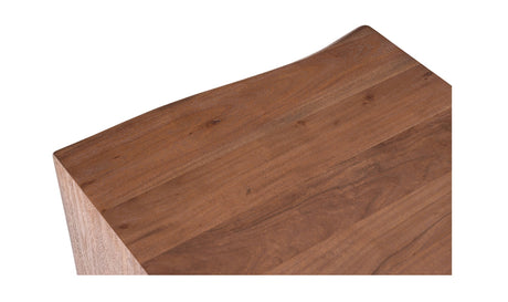 Tyrell Side Table Natural Brown by Moe's Home at Eve Furniture
