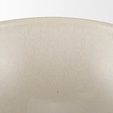Tyren Cream Glazed Decorative Round Ceramic Bowl by Mercana at Eve Furniture