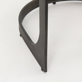 Tyson 17L x 18W x 28H Brown Leather W/ Metal Frame Counter Stool by Mercana at Eve Furniture