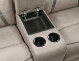 Tyson Reclining Glider Console Loveseat by Steve Silver at Eve Furniture