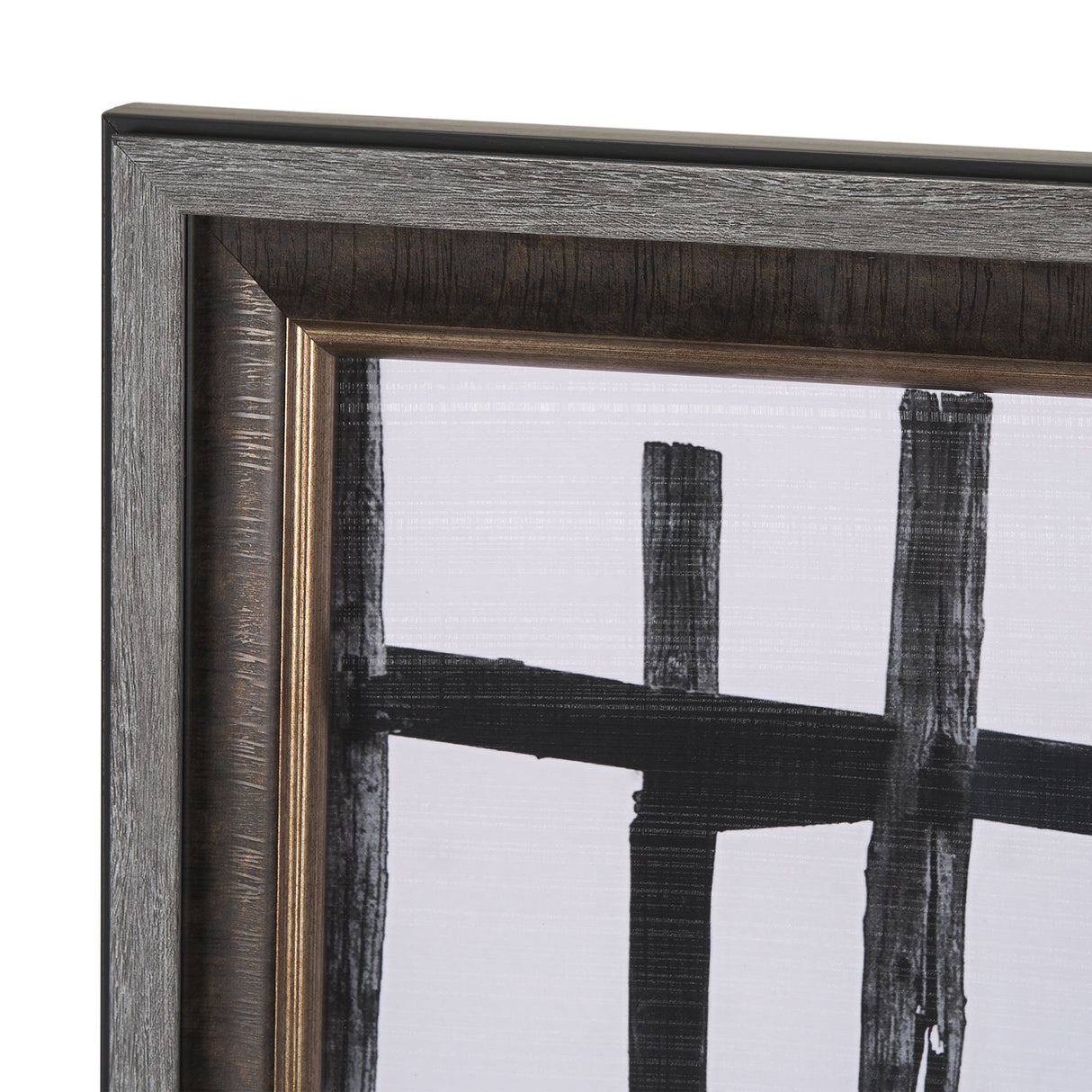 U Bein Bridge by Mercana Studio a Hand Embellished Textured Framed Photo Art Print Matted under Glas by Mercana at Eve Furniture