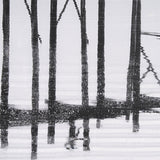 U Bein Bridge by Mercana Studio a Hand Embellished Textured Framed Photo Art Print Matted under Glas by Mercana at Eve Furniture