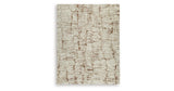 Uduak Cream/Tan/Rust Large Rug by Ashley at Eve Furniture